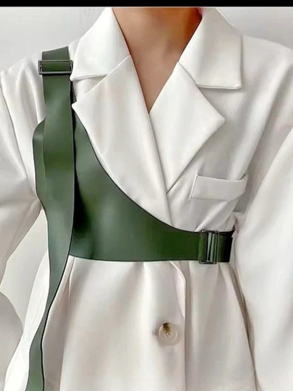 Green Belt Harness New